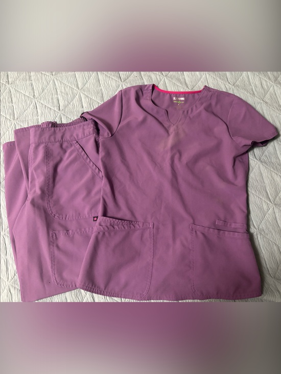 Scrubstar Pants - Purple Women’s Scrub pair